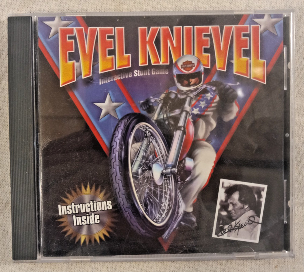 Evel Knievel - Interactive Stunt Game - PC Software - 95