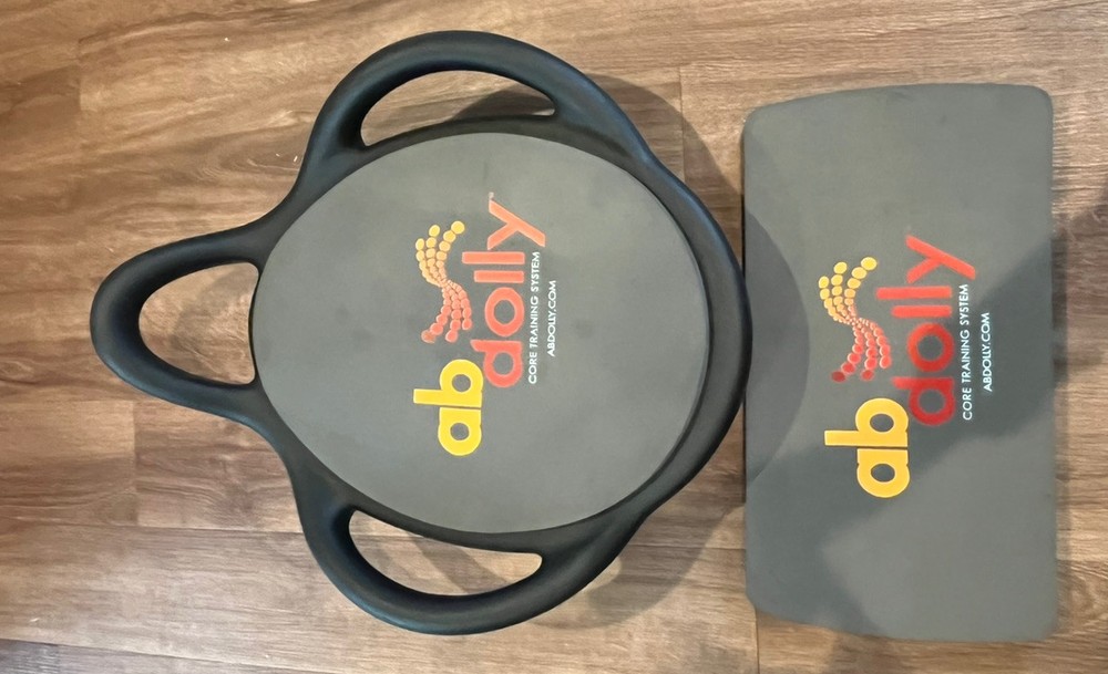 AB Dolly Core Training System w/DVD & Knee Pad Abdominal Workout Training