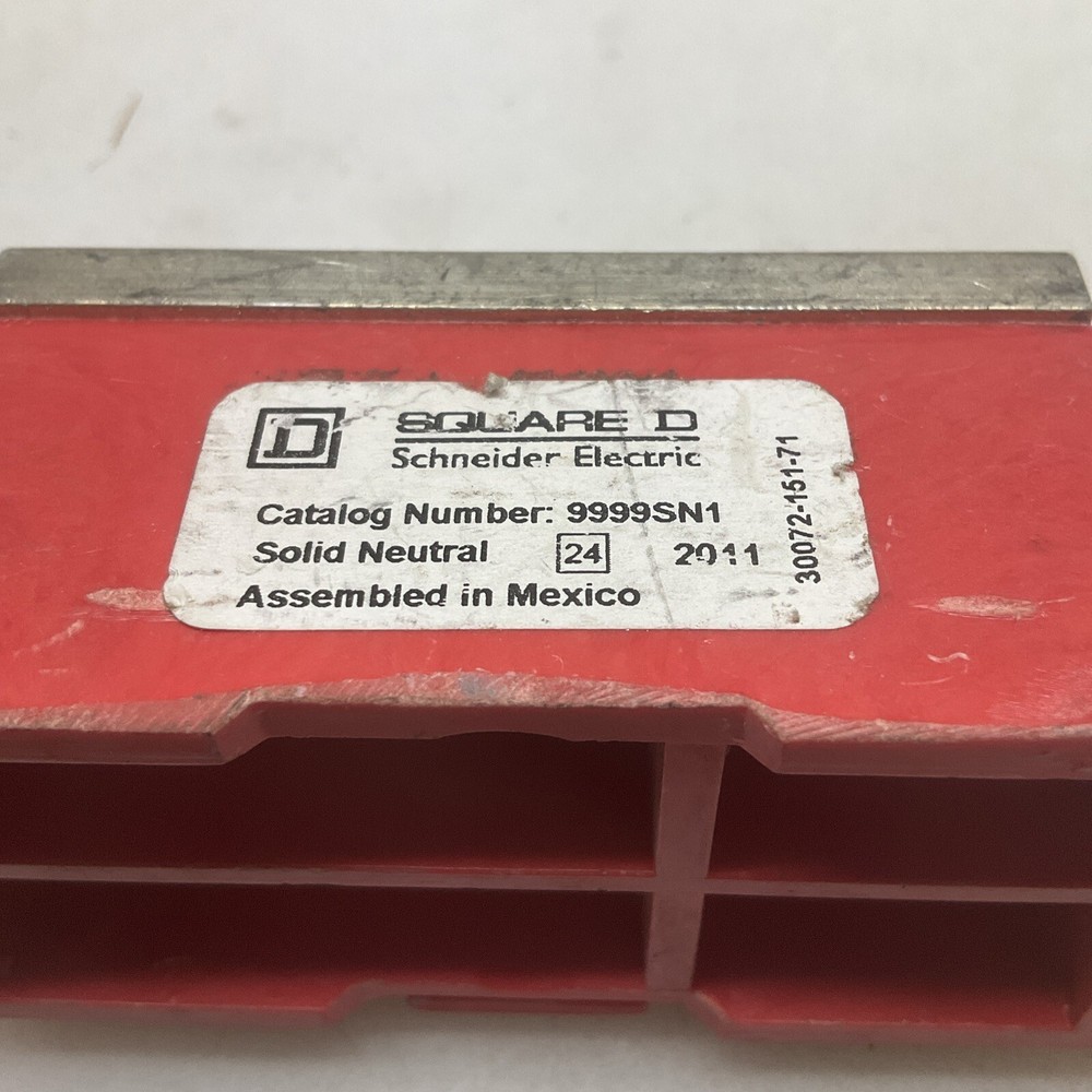 Square D Nuetral Kit 9999SN1