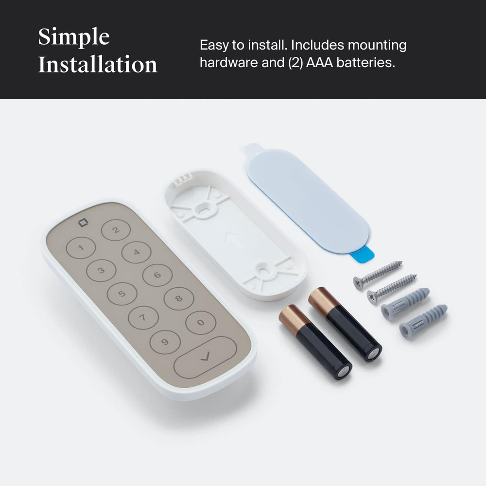 Keypad - Compatible with Any Lock or Bolt - Weatherproof with LED Backlight - B