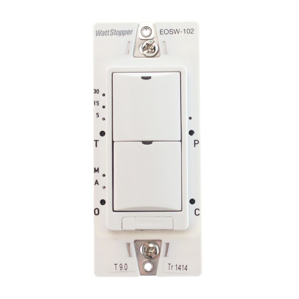 WATTSTOPPER EOKT-102-W RF-SENSOR AND SWITCH KIT, EOPC-100, EOSW-102 DUAL RELAY