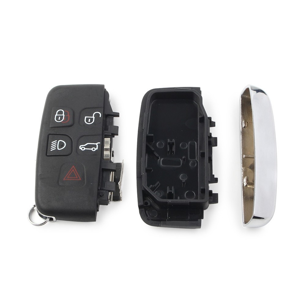 Replacement Remote Key Shell, 5 Button, for Land Rover LR2 LR4 Range Rover
