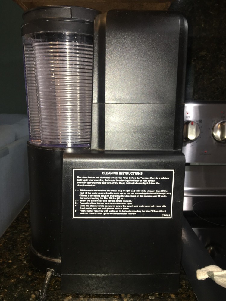 NINJA CF080 Coffee Bar Maker Brewer BASE UNIT WITH WATER BIN Iced Coffee Machine