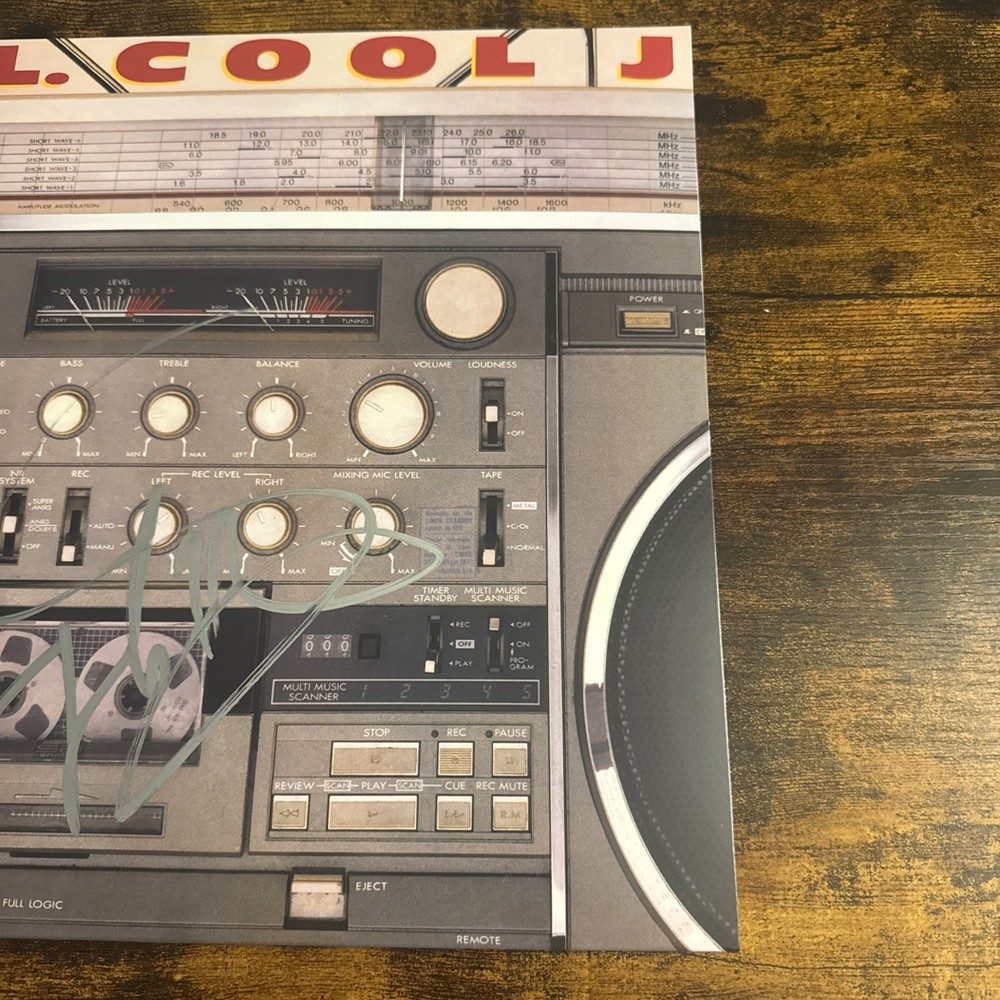 LL COOL J signed autographed Radio Album Vinyl LP Beckett Coa