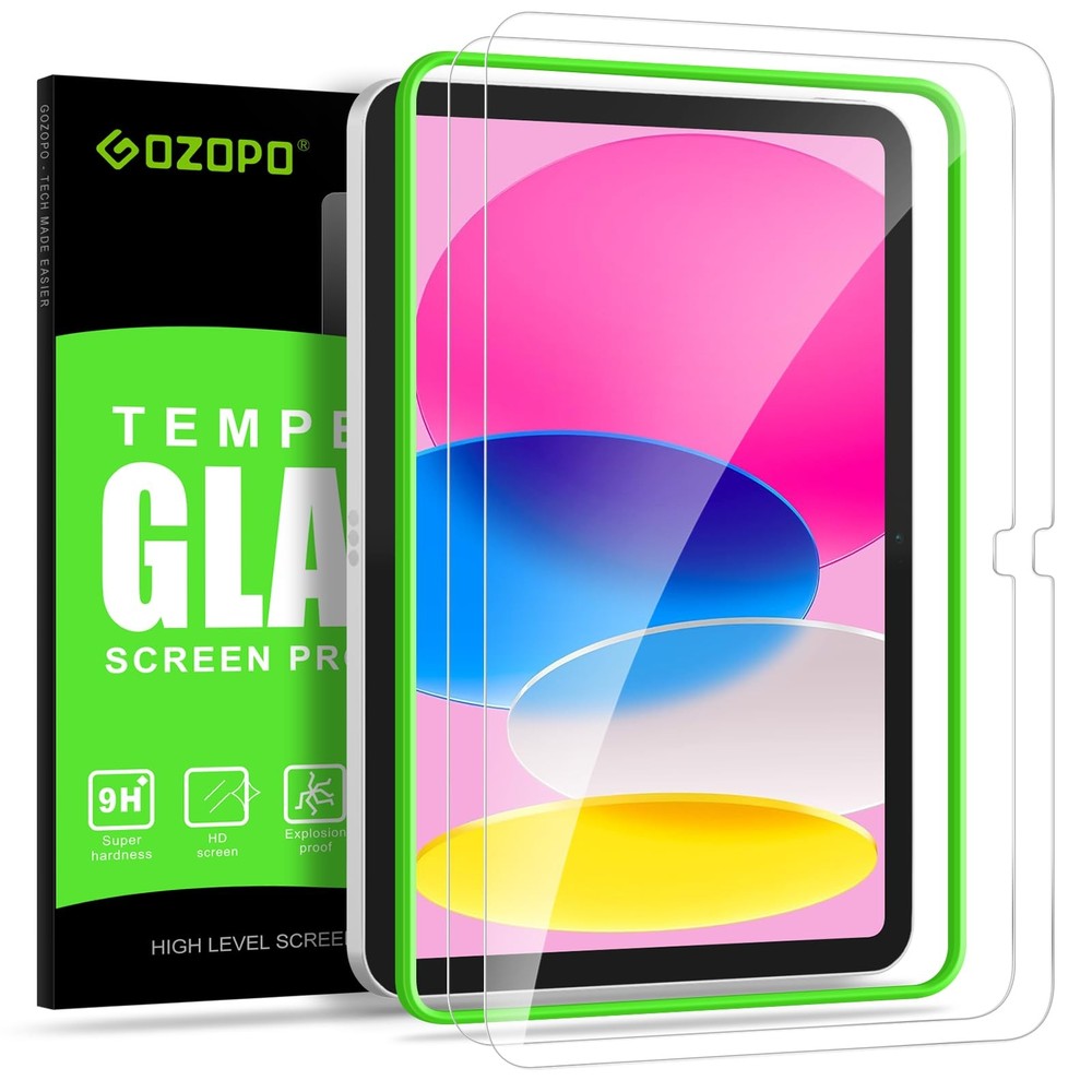 2 pack Screen Protector for iPad A16 11th Generation 2025 (11-inch) / 10th Gener