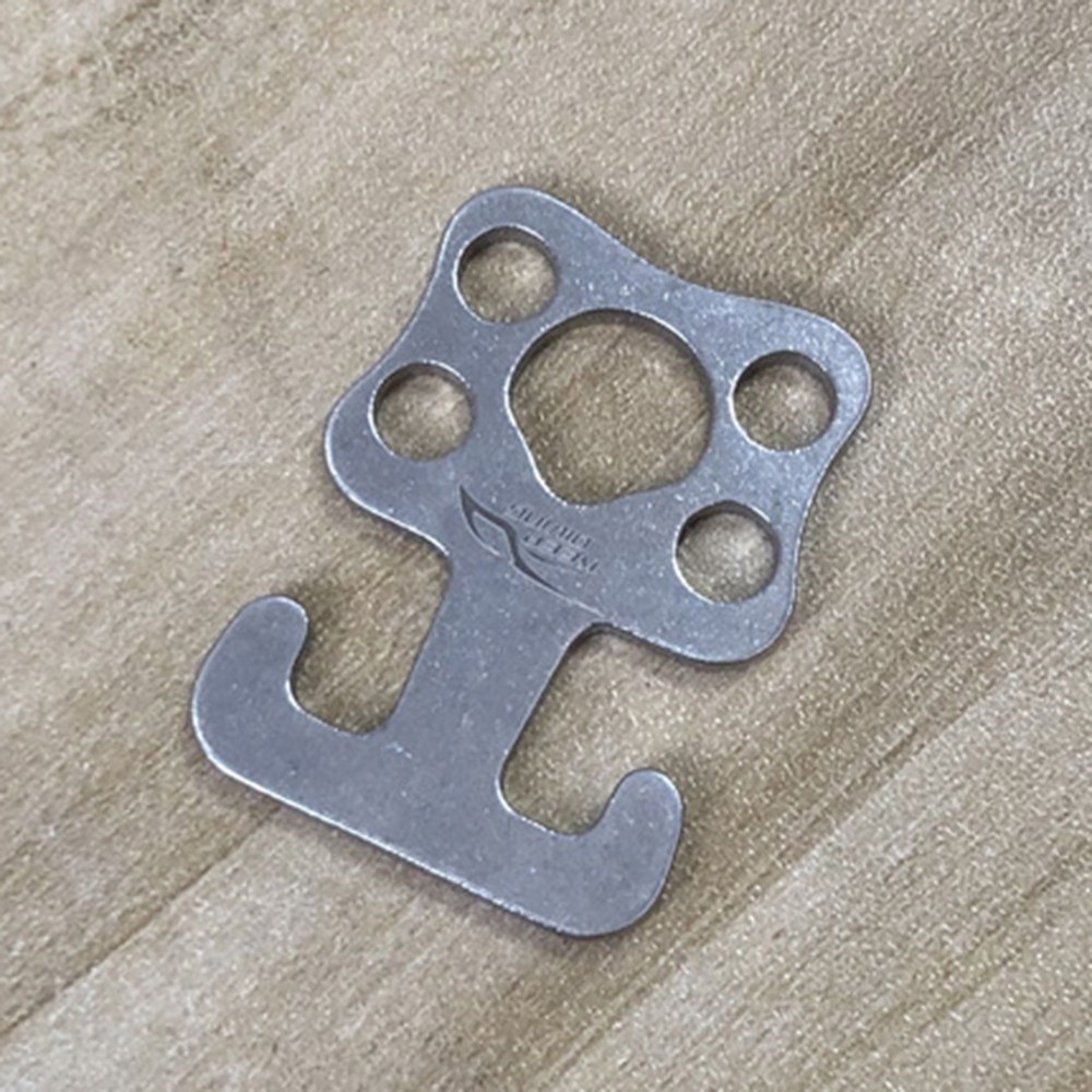 Practical Tight Rope Buckle Stainless Steel Replace The Single Head Hook