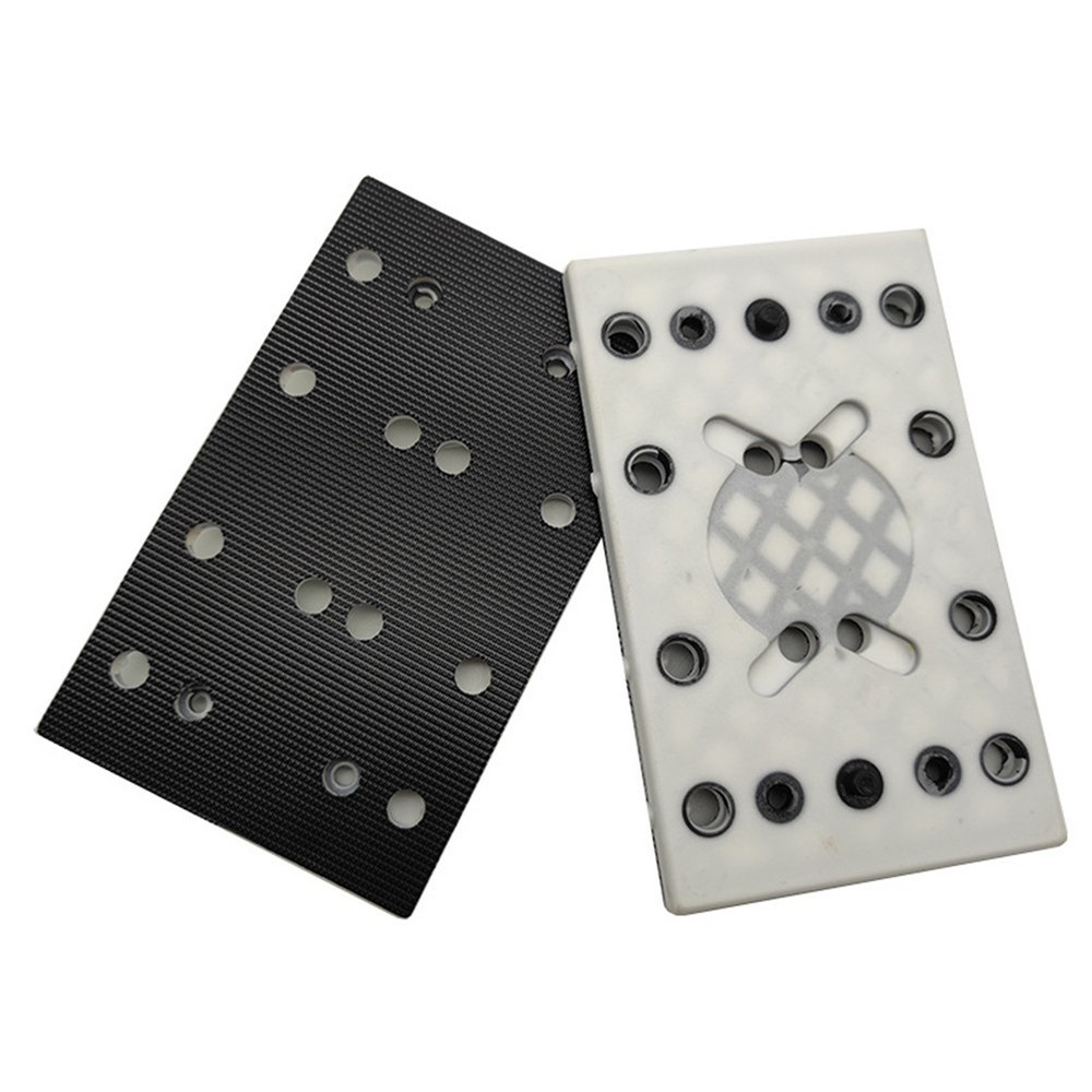 1 Pcs Square Soft Sanding Pad 12Holes Replacement Backing Pad For RTS 400 REQ