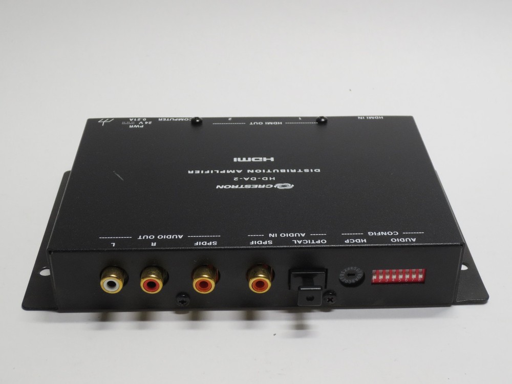 Crestron HD-DA-2 HDMI Splitter Distribution Amplifier, 6503809