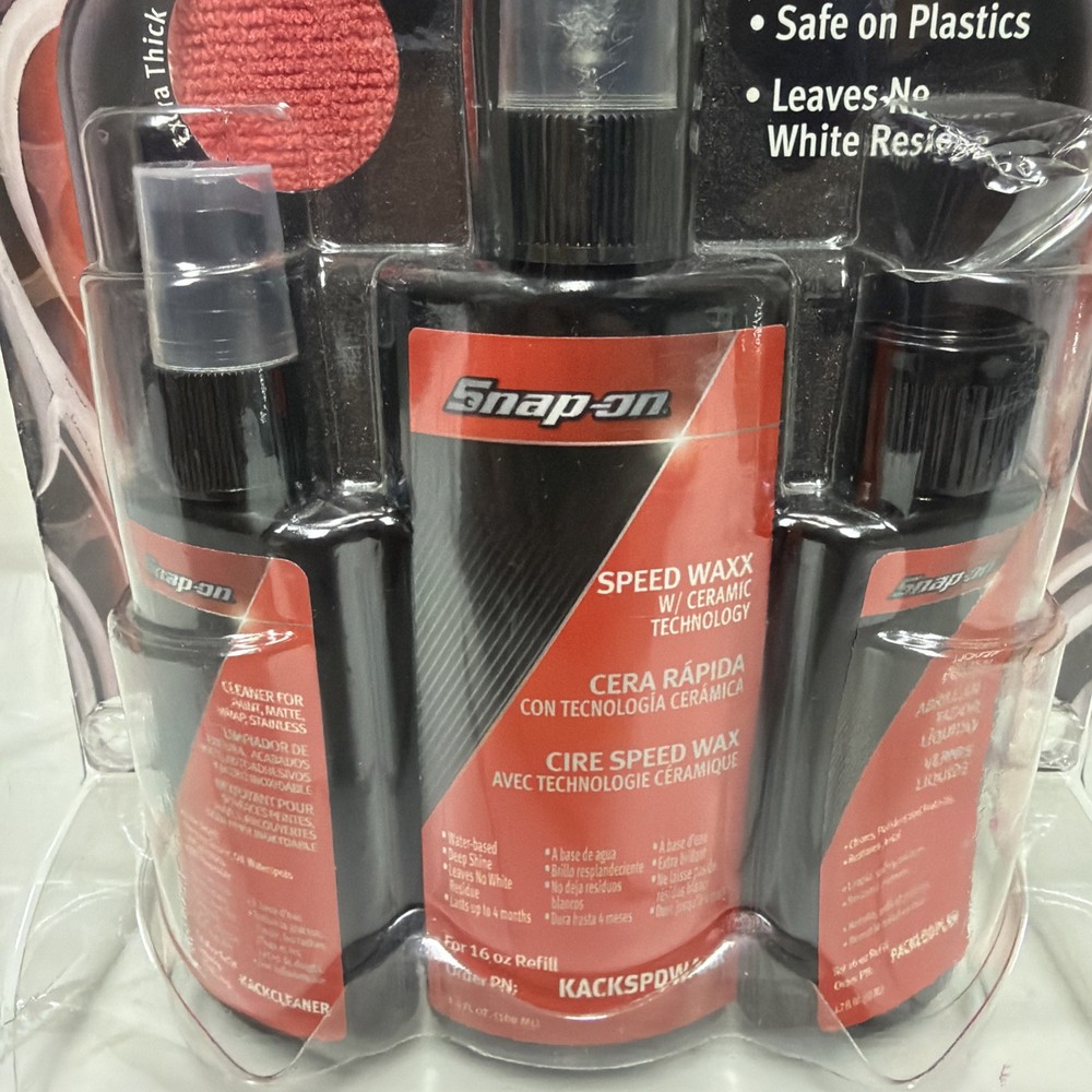 Snap-On 4 Piece Premium care Kit