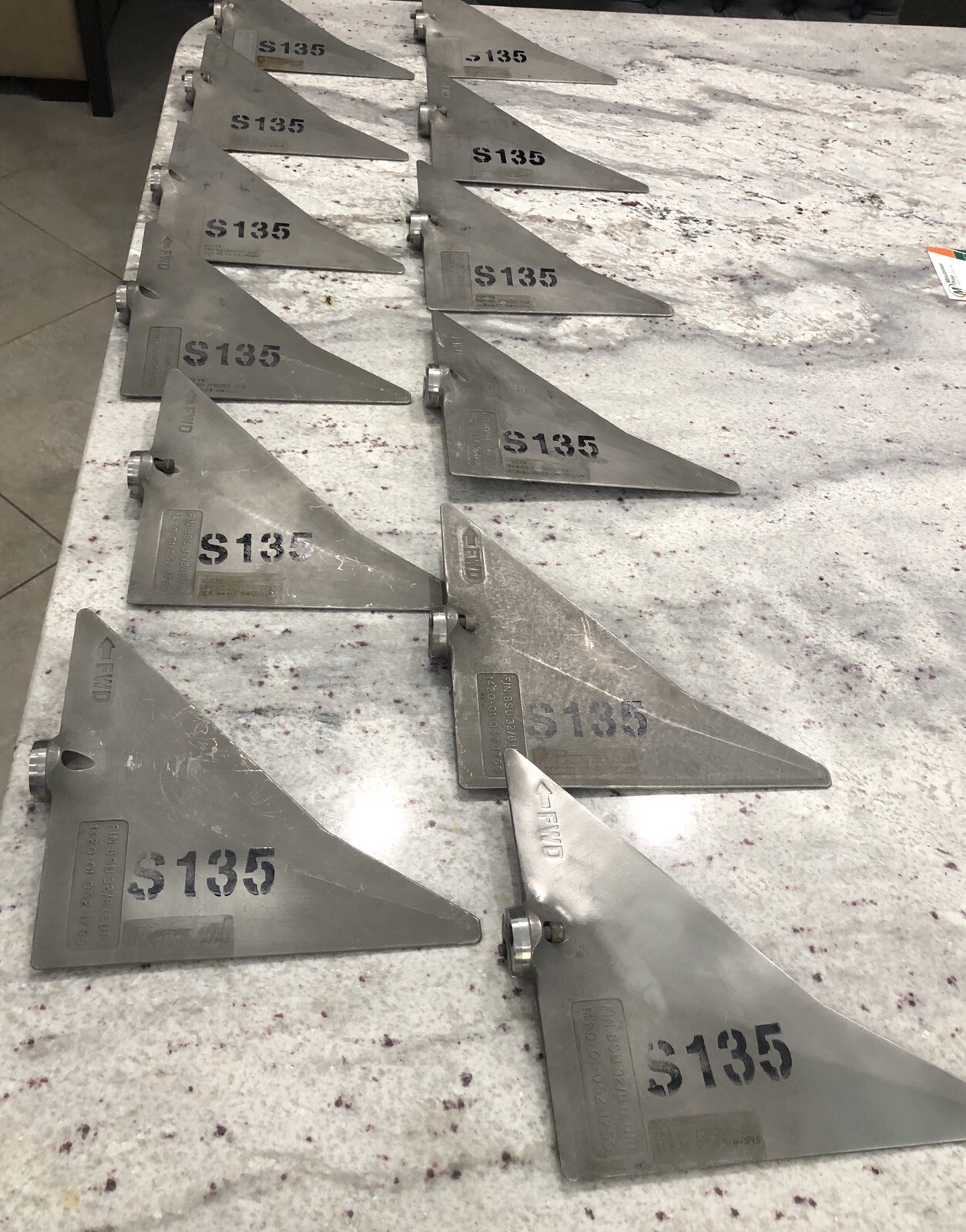 AIM 9 Sidewinder Missile Front Fin Top Gun Maverick Man Cave Pilot Art Raytheon