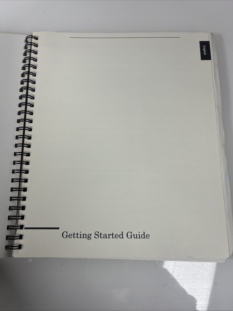 HP 34810B BenchLink Scope Getting Started Guide Edition 1 E0596