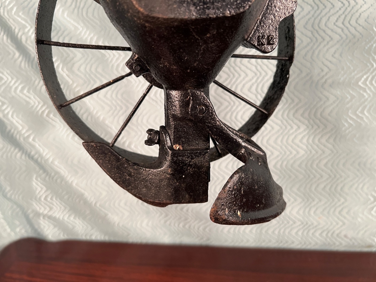 VTG/ATQ “Midget” Garden Seeder Pat Dec 9 14, Display only, doesn't not rotate