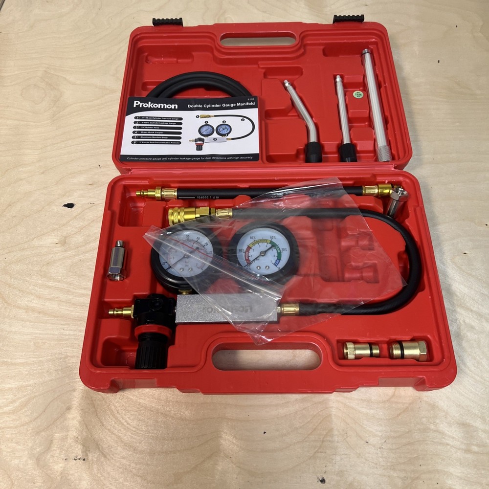 Engine Cylinder Leak Down Tester Kitgasoline Engine Leakdown Tester Kit With Ext