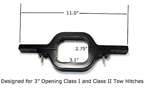 Tow Hitch Mounting Bracket Compatible With Dual LED Backup Reverse