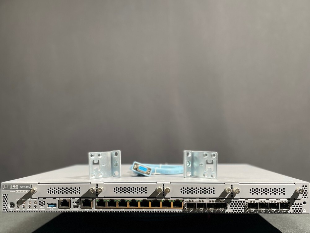 Juniper SRX345-SYS-JB Security Services Gateway Appliance Firewall- Fast Ship