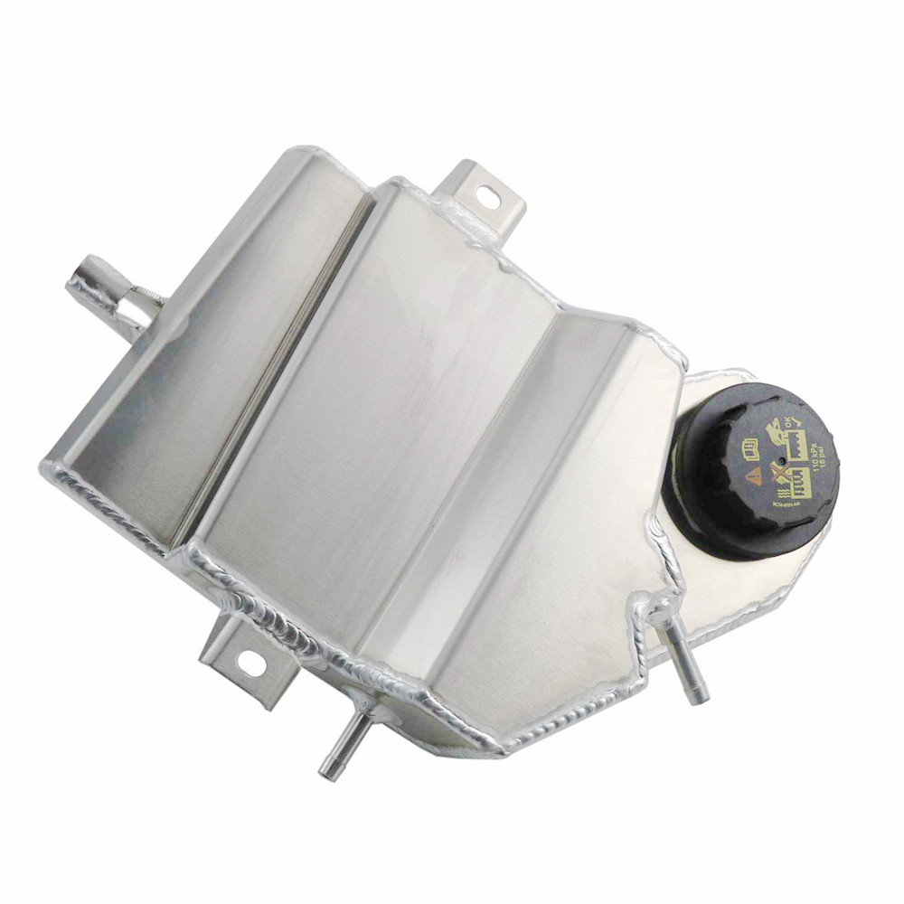 ASI Aluminum Overflow Tank Bottle for 2003-07 Ford 6.0L Powerstroke F-250 F-350