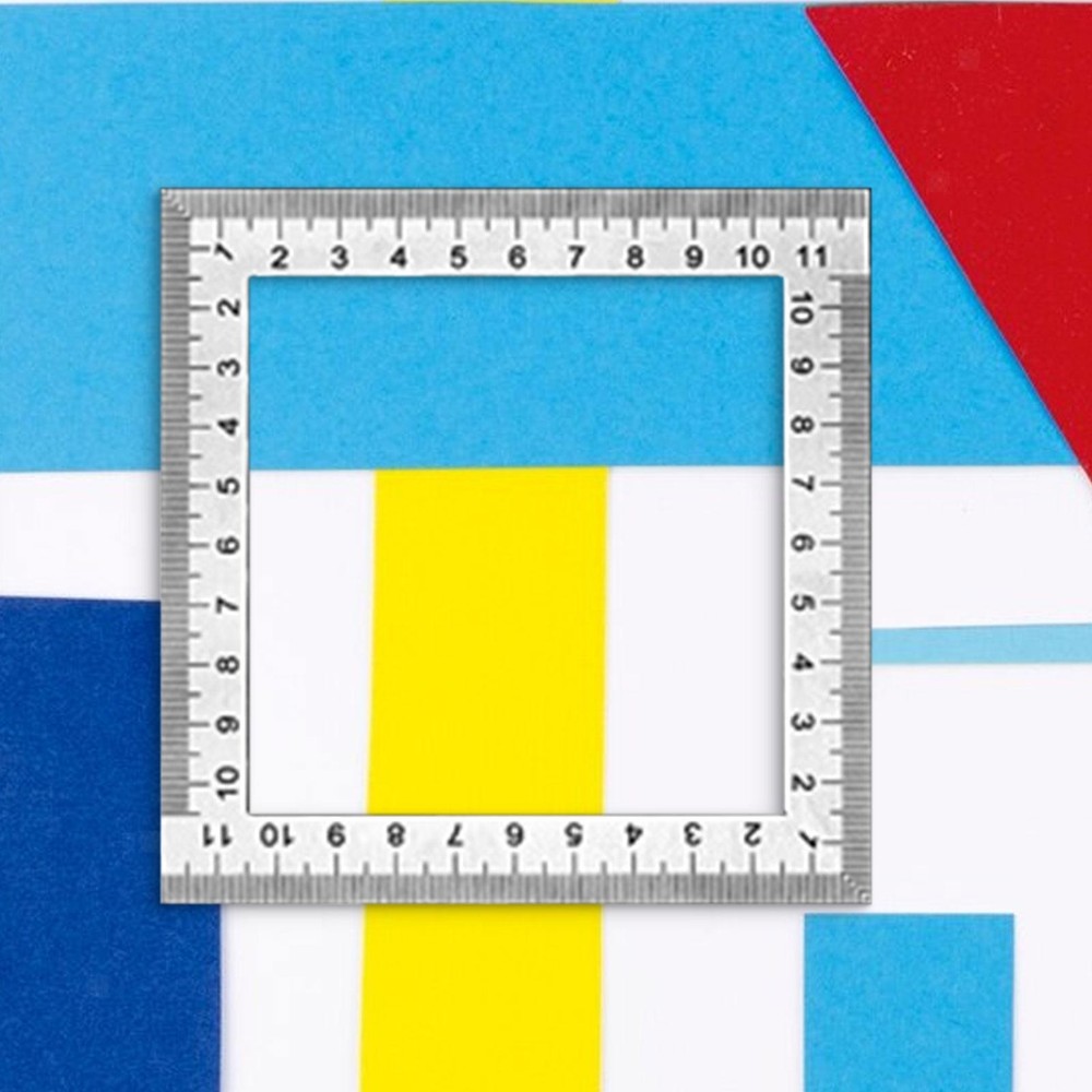 Square Ruler Geometry Measurement Ruler for Frame Work