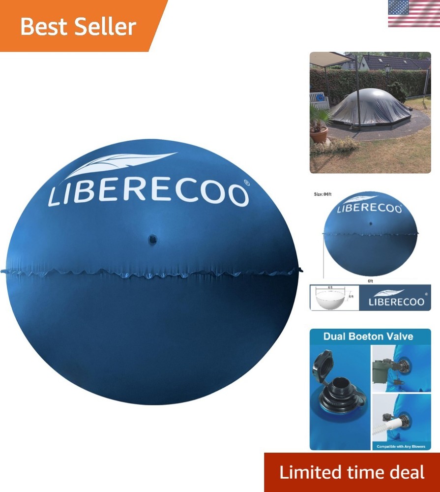 0.4mm Thick Round Pool Pillow - Essential for Winterizing Above Ground Pools
