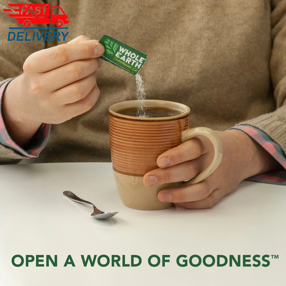 Stevia & Monk Fruit Zero Calorie Sweetener, 400 Packets