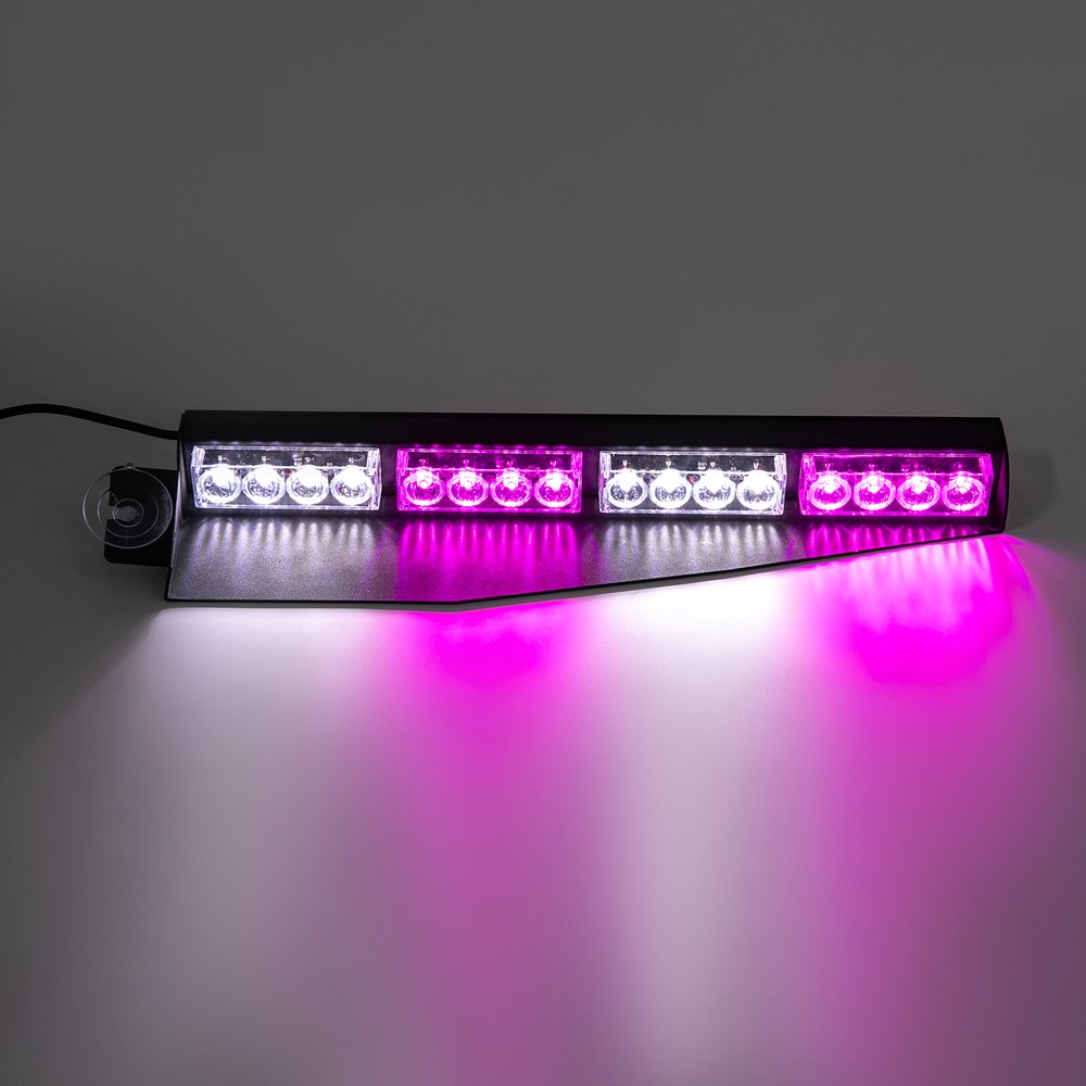 Emergency Rooftop Flash Warning Traffic Advisor Waterproof LED Strobe Light Bar