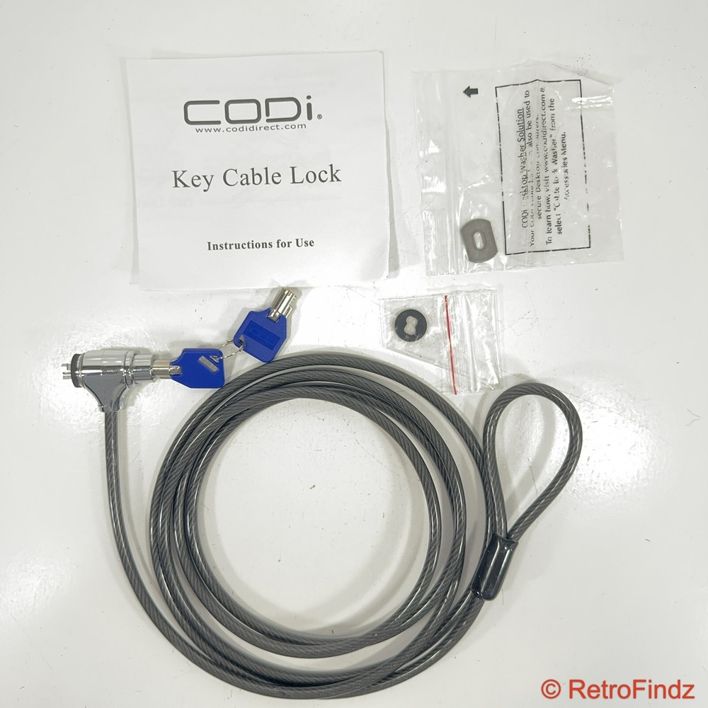 CODI Laptop Key Cable Lock P/N W7077