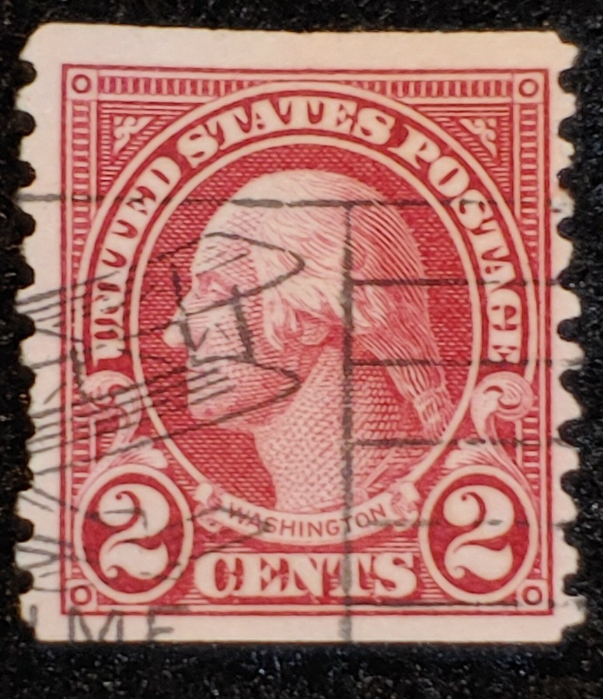 RARE - GEORGE WASHINGTON RED - 2 CENT STAMP