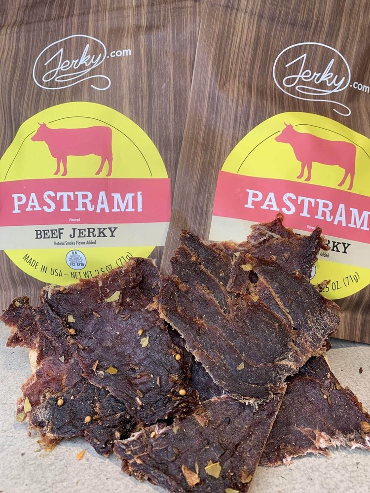 All-Natural Beef Jerky - Pastrami