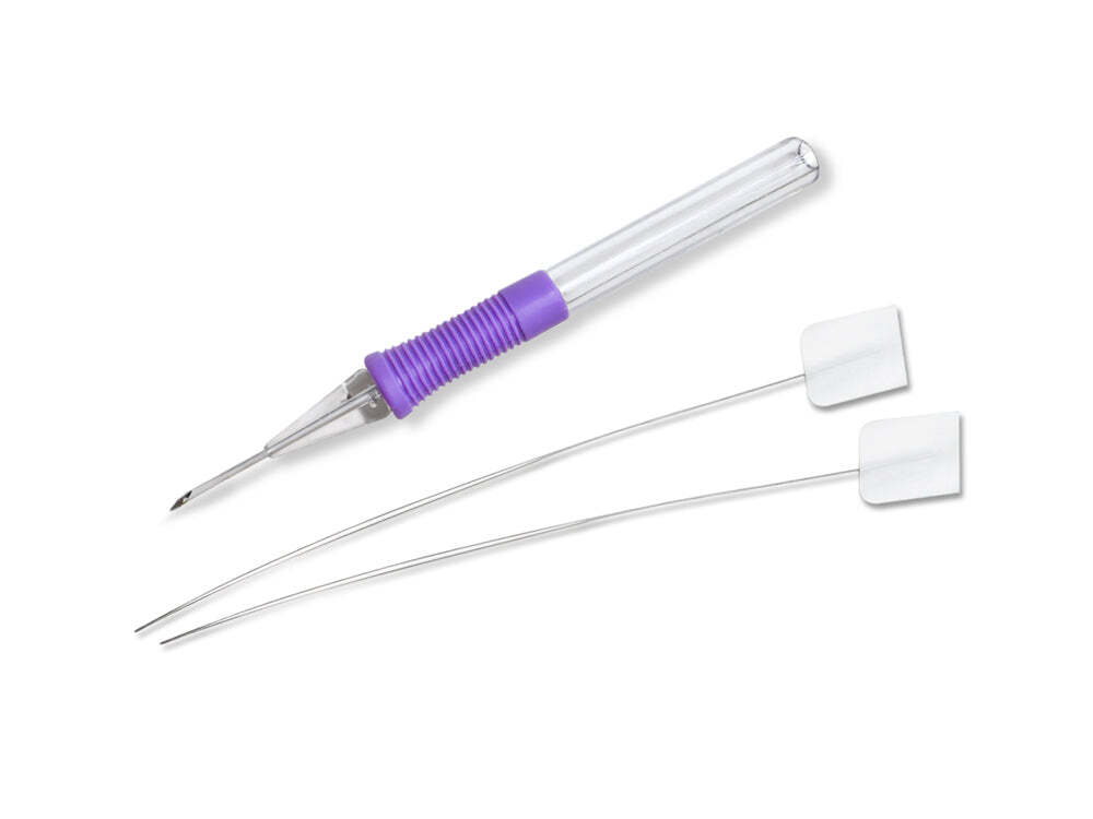 Needle Crafters Punch Needle with Threaders for Floss