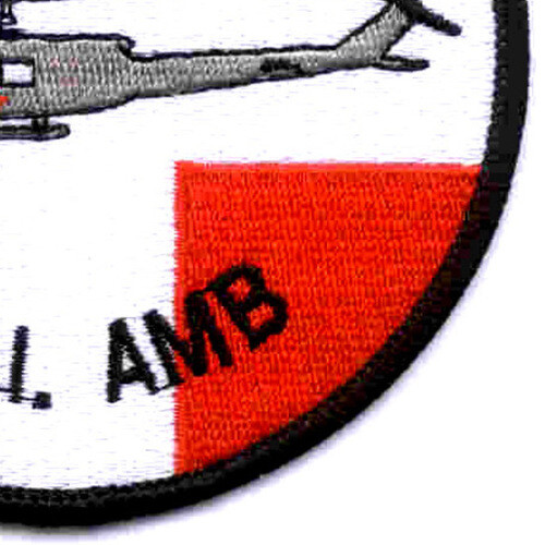 145th Medical Detachment Patch Hell Amb