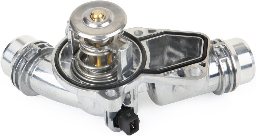Upgrade Aluminum Thermostat Assembly with Housing Compatible with E46 E39 E
