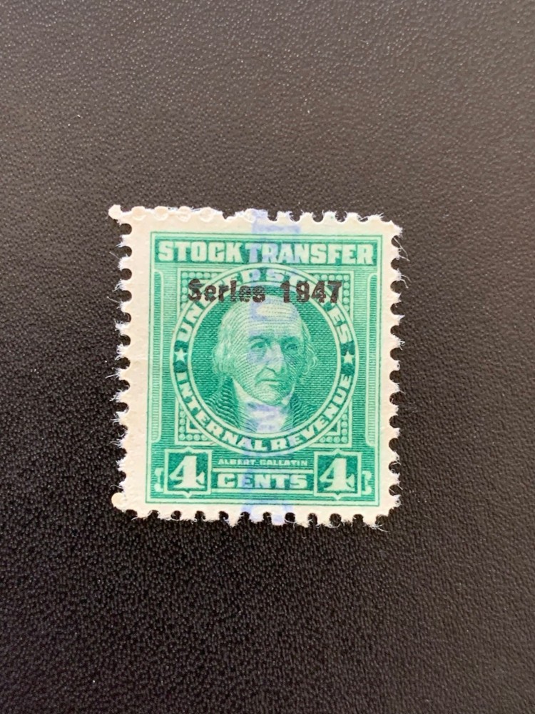 Scott # RD237 - Stock Transfer Stamp - Used