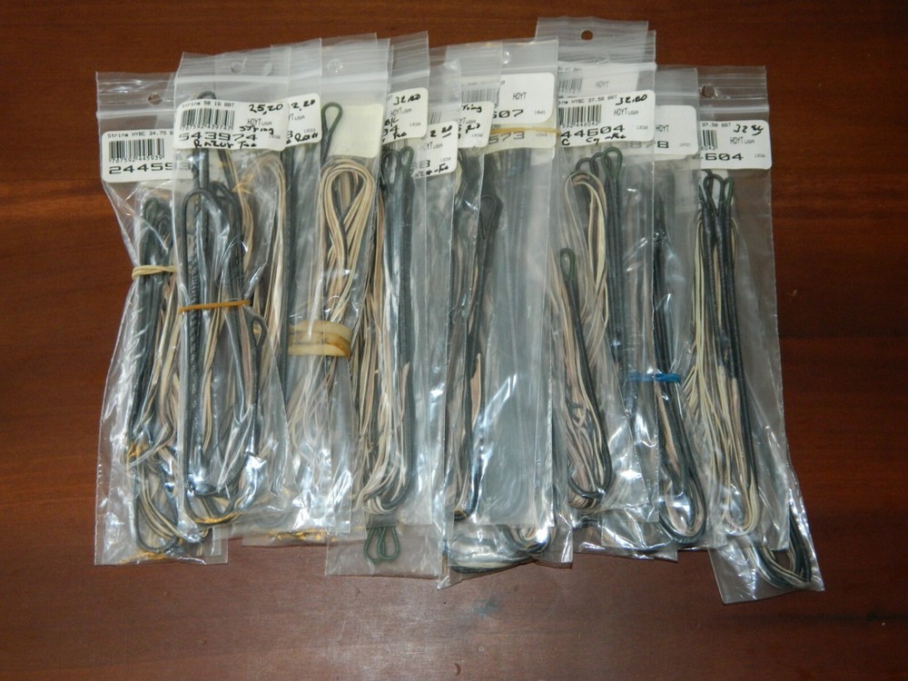 Hoyt Bow Strings, Buss Cables, Control Cables- Sold Separately- many lengths