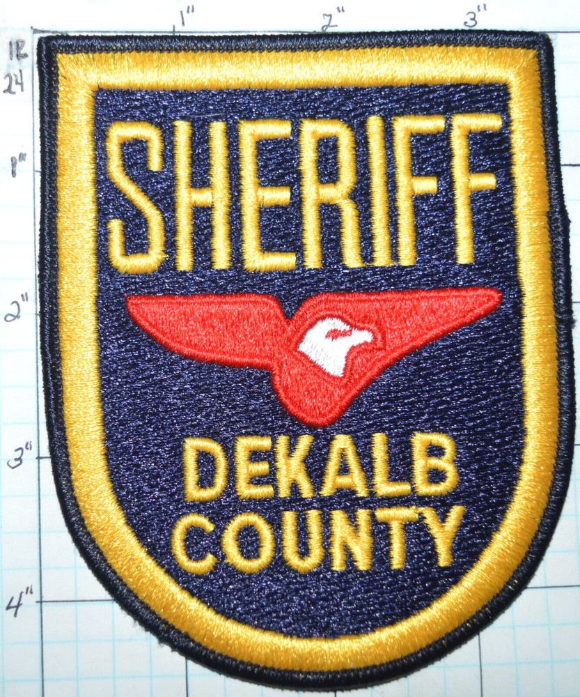 GEORGIA, DEKALB COUNTY SHERIFF POLICE DEPT PATCH