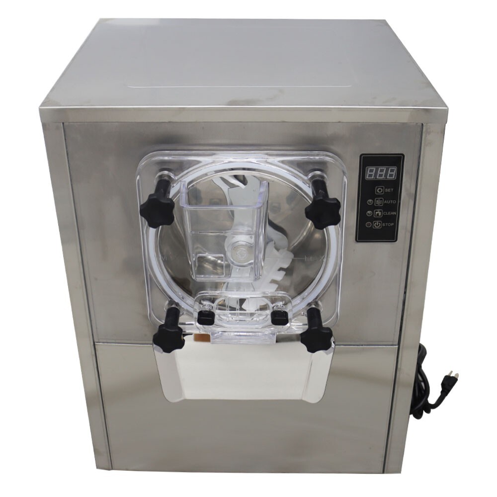 110V 25-30L/h Automatic Desktop Hard Ice Cream Machine Digital Display