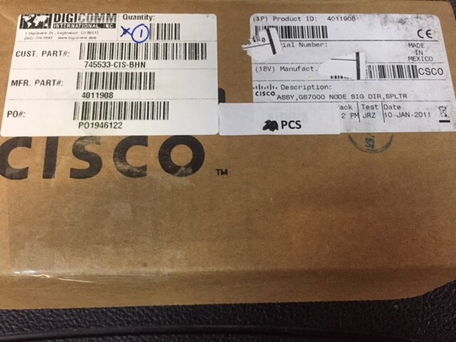 Cisco Systems 4011908 GS7000 Node Signal Director FD