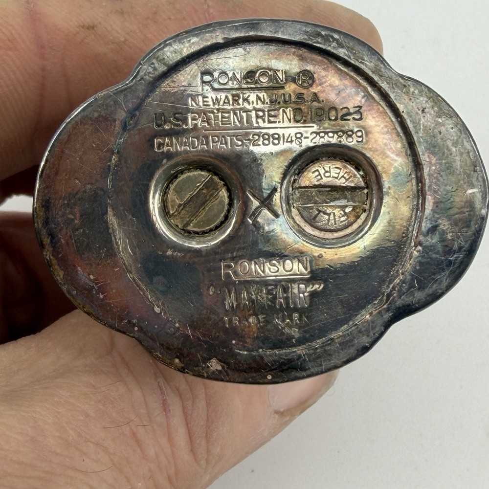 VTG Ronson “Mayfair” Tabletop Cigarette Lighter