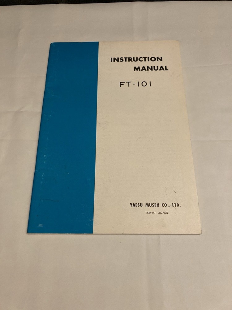 Yaesu Original Manuals