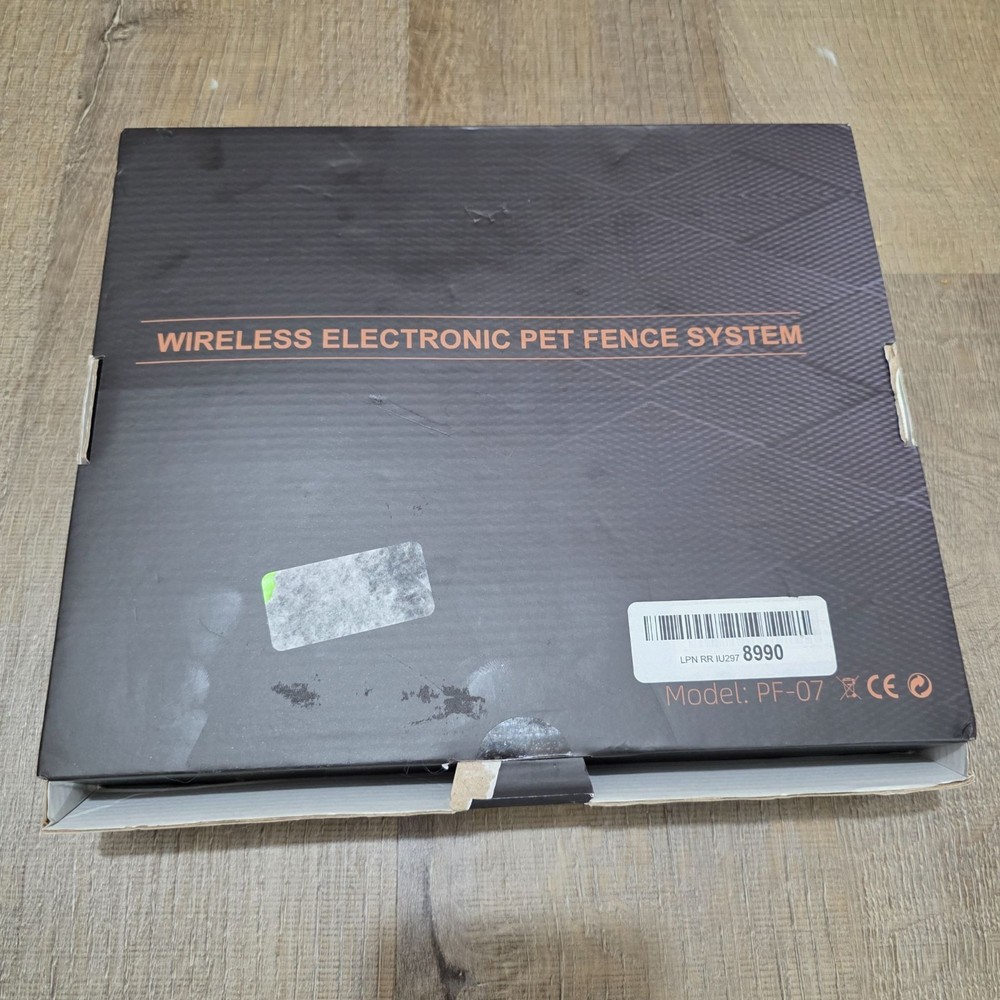 Wireless Electronic Pet Fence System PF-07 – Open Box, Complete Kit