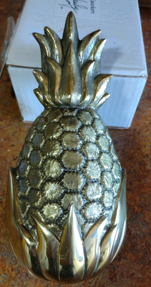 Pineapple Door Knocker by Michael Healy -Solid Brass (Premium Size ) New