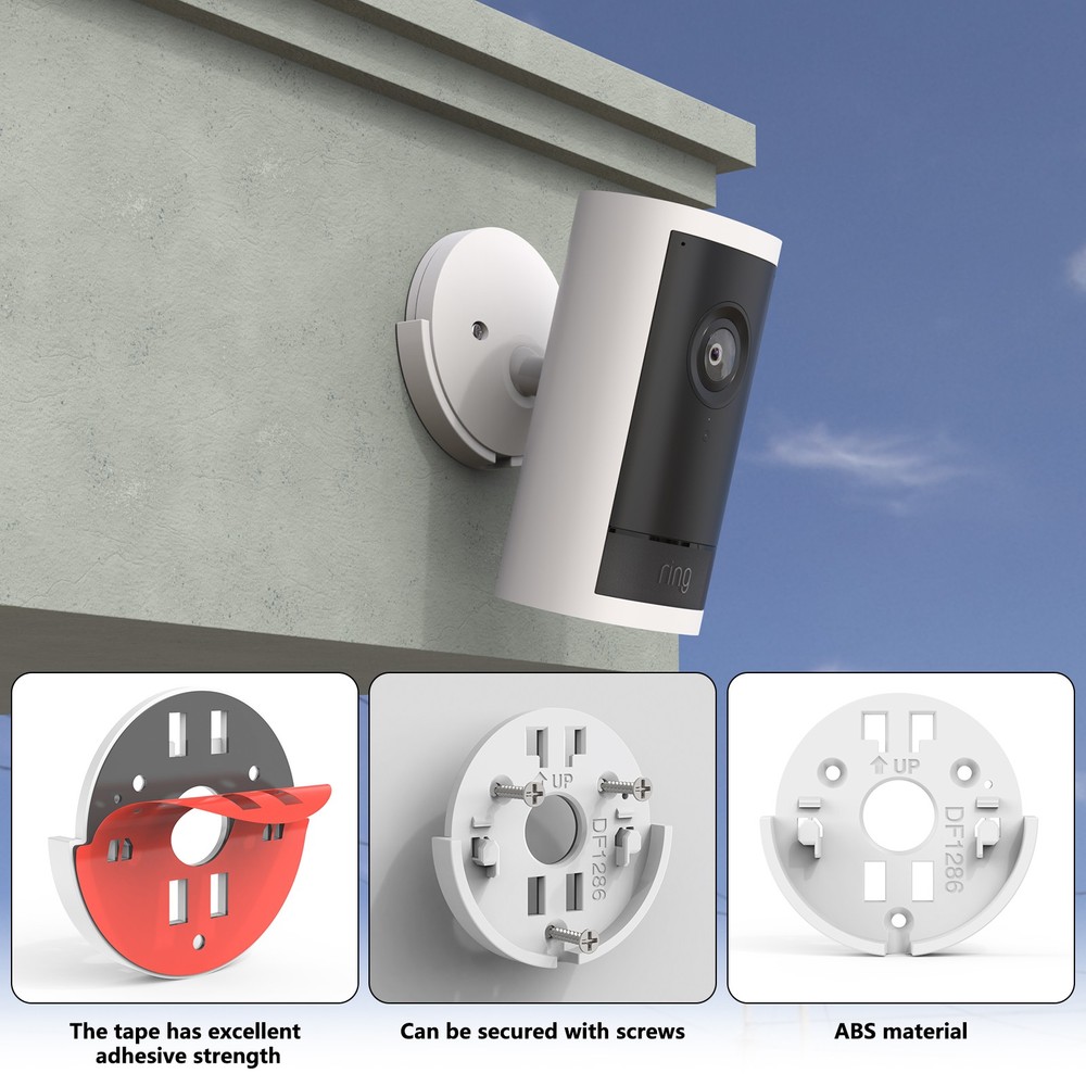 Wall Mount Bracket for Ring Spotlight/Outdoor Cam Pro, Plug-ln(2nd Gen),2Pack