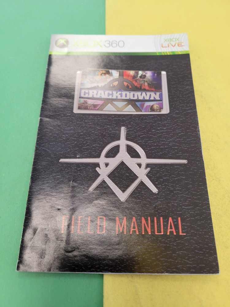 Crackdown  |  Xbox 360  |  Manual Only