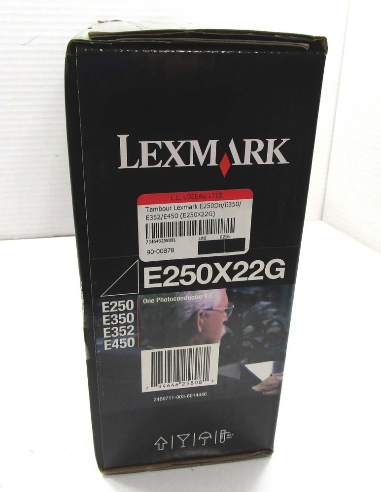 Genuine LEXMARK E250X22G Photoconductor Kit For E250, E350, E352 & E450 Printers