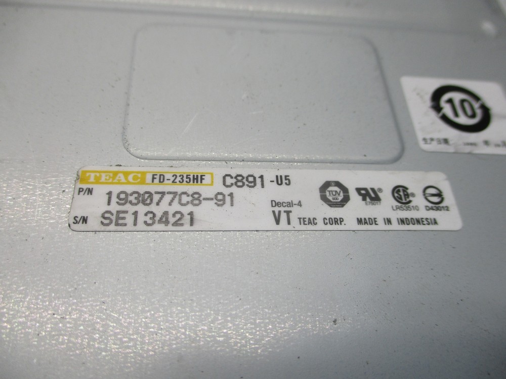 TEAC 193077C8-91 FLOPPY DRIVE NSNP