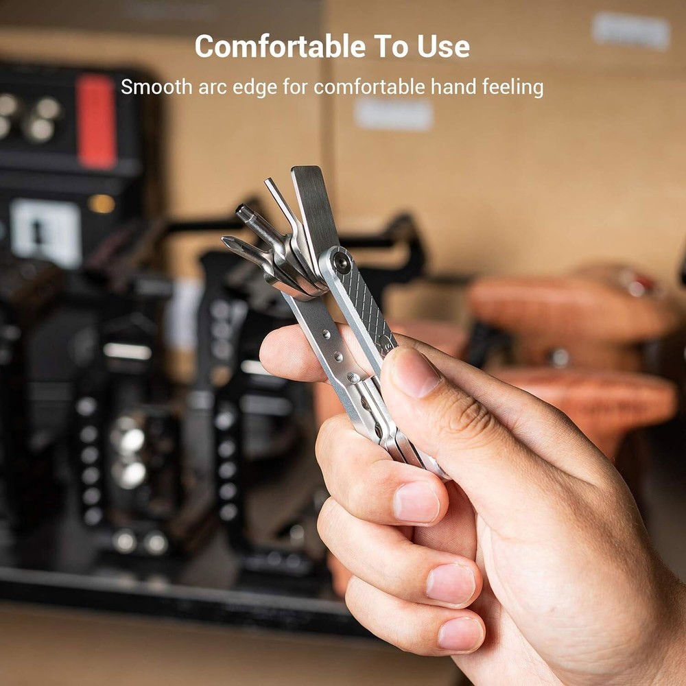 SmallRig Folding Screwdrivers Camera Tool Set with Wrenches Slotted-2213