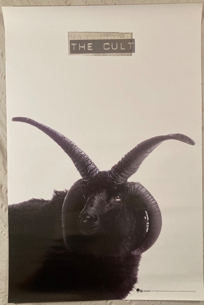 The Cult 1994 Promo Poster Y