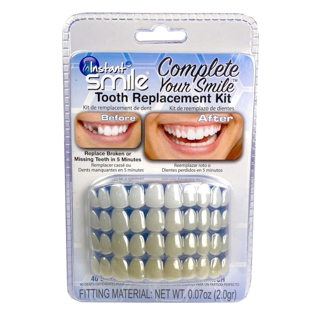 Smile with Confidence: Temporary Tooth Replacement Kit