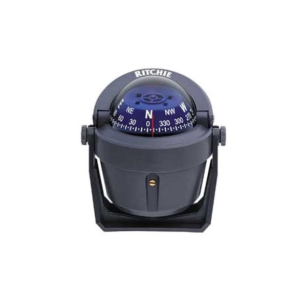 Ritchie B-51G Explorer Gray Bracket Mount Compass