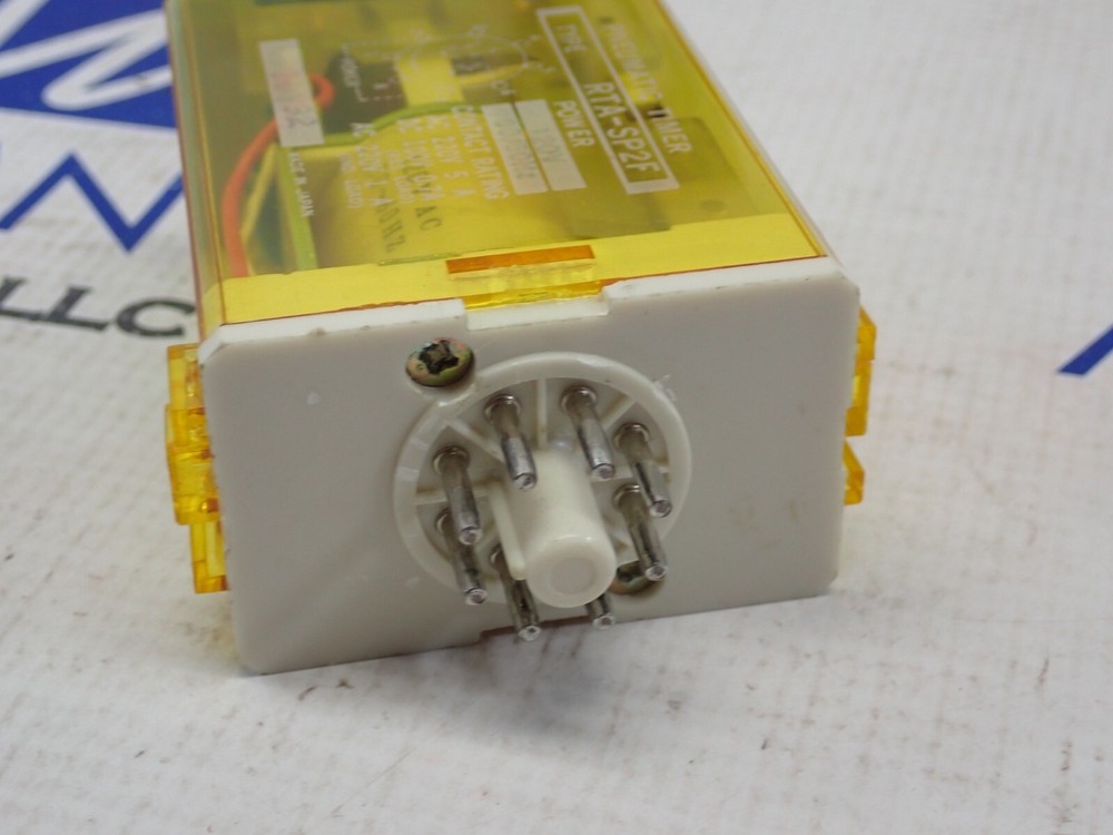 IDEC Pneumatic Timer RTA-SP2F 120V 8 Pin Relay