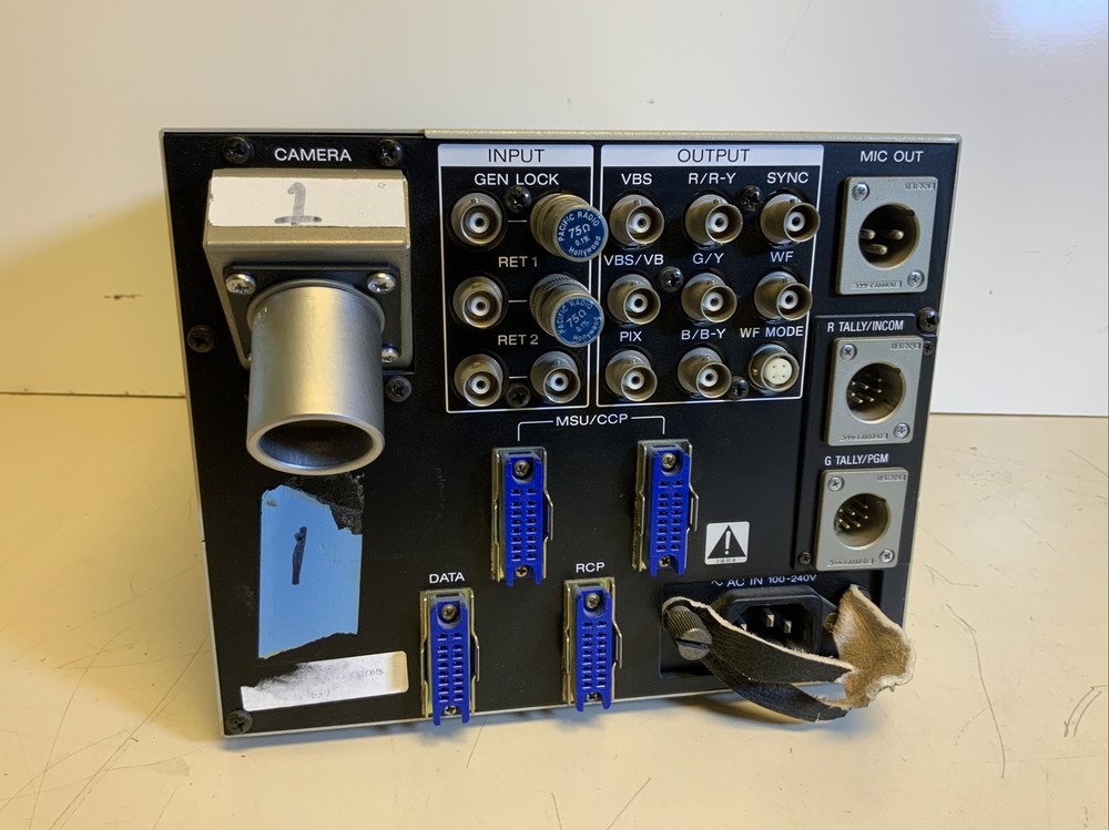 Sony CCU-355P Camera Control Units