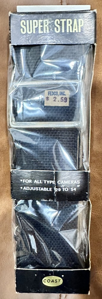 Wide Vintage Camera Strap